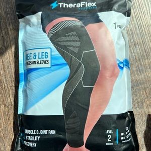 Theraflex Compression leg sleeve size Large